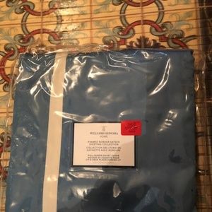 WILLIAMS-SONOMA HOME BORDER SATEEN FULLQUEEN DUVET
